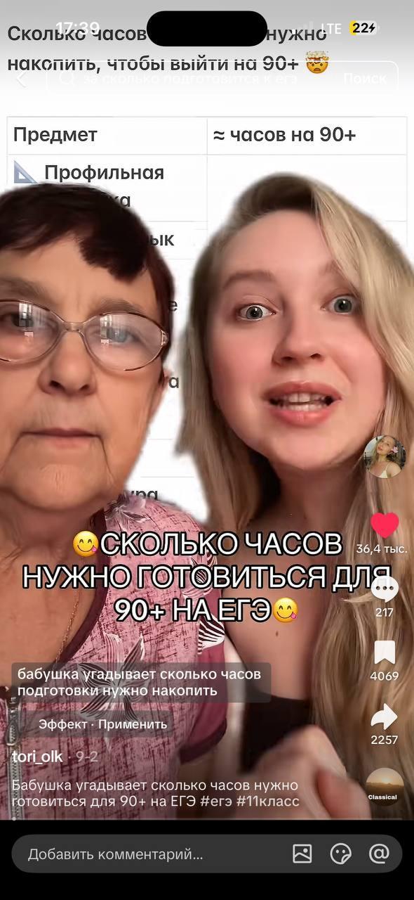 Ролик креатора Вики